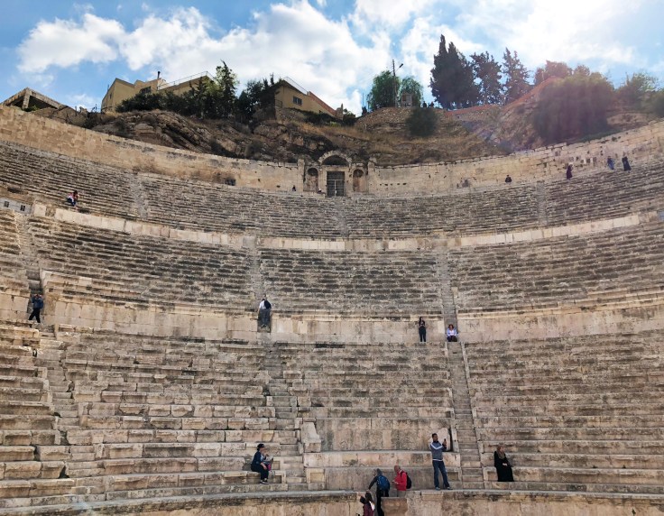 Ampitheatre with sun