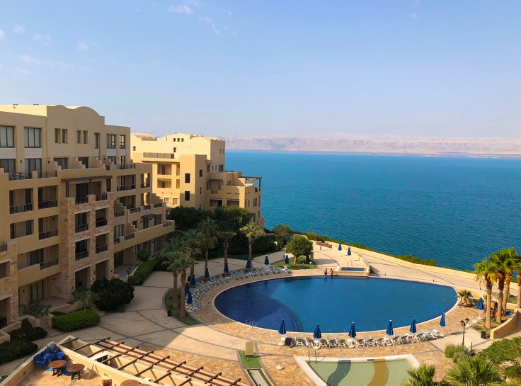 View of resort, sea, Israel